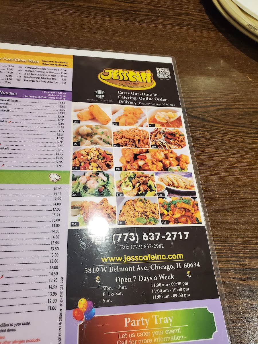 Jess Cafe Menu - Image 6